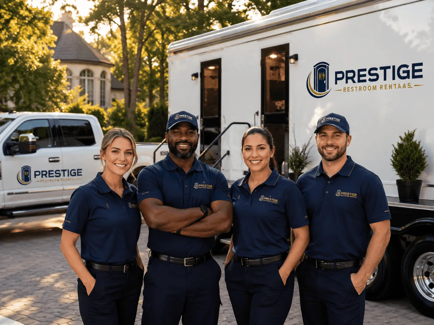 Trusted Luxury Portable Restrooms company in Golva, ND